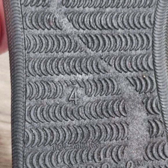 Cat & Jack ballerina shoes very dark blue girls' size 4 NWT - Picture 6 of 8